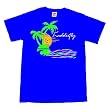 KADDISFLY - Miami - Blue t-shirt