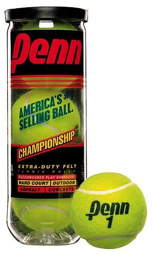 Penn Championship Tennis Balls - Regular Duty - Case of 72 Balls