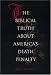 Book The Biblical Truth about America's Death Penalty