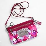 Coach Poppy Kaleidoscope Swingpack Crossbody Messenger Bag Purse Pink Multi Reviewed