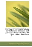 Das Ethnographische Verh Ltniss Der Kelten Und Germanen Nach Den Ansichten Der Alten Und Den Sprachl - Heinrich Bernhard Christian Brandes