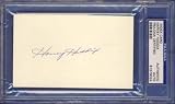 HARVEY HADDIX Autographed/Signed 3x5 Index Card PSA/DNA - Signed MLB Baseball Cards
