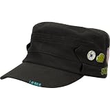 ROXY Jumper Womens Military Hat - Black