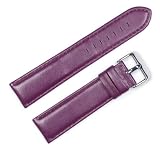 Panerai Style Glove Leather Watchband Eggplant 16mm Watch band by deBeer Panerai Style Glove Leather Watchband Eggplant 16mm Watch band - by deBeer