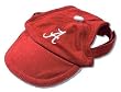 Alabama Crimson Tide Dog Cap Hat Size M/L