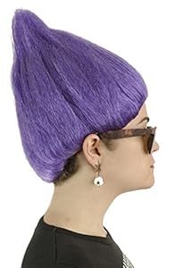 Purple Troll Doll Wig