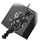 SAINTS (セインツ) 【 Key&Lock Collection 】シルバーペンダント SSP05BK