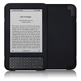 AMAZON KINDLE 3 SOFT SILICONE SKIN CASE BLACKby Terrapin