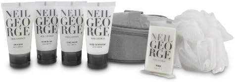Neil George Silver Mesh Travel Set
