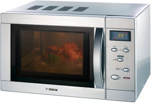 Childrens Toyshop  Küche & Haushalt : Clatronic MWG 748  Mikrowelle mit Grill 20 L 800/1000 W inox