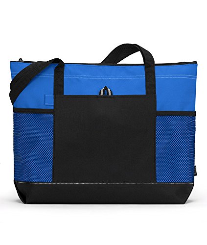 Bodek And Rhodes 80279330 1100 Gemline Select Zippered Tote Royal - One