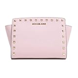 【MICHAEL KORS】30T3GSMM2Lマイケル・コース　SELMA STUD LEATHER  Satchel　レディース OL風/フェミニン　ショルダーバッグ 斜め掛けバッグ　ミスティーロ