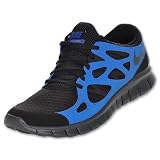 NIKE Free Run+ 2 Men's Running Shoes, Black/Anthracite/Varsity Royal