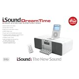 DreamGear i.Sound Dreamtime Speaker System and Alarm Clock Radio for iPod (White)