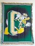 Oregon Ducks NCAA Triple Woven Jacquard Throw (019 Focus) (48x60)