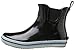 Kamik Women's Sharonlo Shoe, Black/White, 8 Medium US