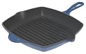 Le Creuset 10-1/4-Inch Square Skillet Grill, Blue