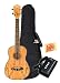 Oscar Schmidt by Washburn OU7T Long Neck Tenor Ukulele Bundle with Gig Bag, Cherub Tuner, and Polishing Cloth - Spalted Mango Top, Back, and Sides Oscar Schmidt by Washburn OU7T Long Neck Tenor Ukulele Bundle with Gig Bag, Cherub Tuner, and Polishing Cloth - Spalted Mango Top, Back, and Sides