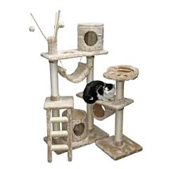 Kerbl Kratzbaum CREATIV, beige Langhaarpl�sch, H�he: 150 cm