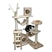 Kerbl Kratzbaum CREATIV, beige Langhaarpl�sch, H�he: 150 cm
