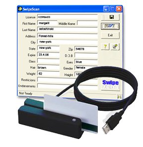 CSSN Idscan Magnetic Reader