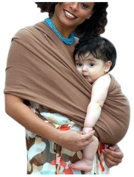 Baby Ktan Baby Carrier - Brown, Small