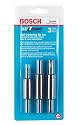 Bosch CC2430 Clic-Change 3-Piece No. 6, No. 8, and No. 10 Self-Centering Bit Assortment