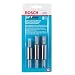 Bosch CC2430 Clic-Change 3-Piece No. 6, No. 8, and No. 10 Self-Centering Bit Assortment