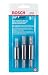 Bosch CC2430 Clic-Change 3 Piece #6, #8, and #10 Self-Centering Bit Assortment
