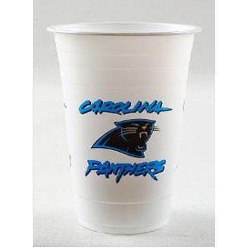 Carolina Panthers Plastic Cup (24 Pack)