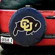 Colorado Golden Buffaloes NCAA Spare Tire Cover (Black) by Fremont Die