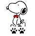Cute Snoopy --- Wall Art Home Decors Murals Removable Vinyl Decals Paper Stickers