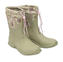 Big Sale Best Cheap Deals Tierra Garden TS0739 Garden Girl Boot, Size 8-8.5, Beige and Roses