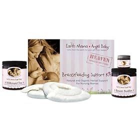 Earth Mama-Angel Baby Breastfeeding Support Kit, 1 kit