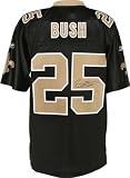 Reggie Bush Autographed Jersey | Details: New Orleans Saints, Black, Reebok, Swingman