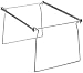 Smead Hanging Steel Letter Size File Folder Drawer Frames 2 Count (64870)