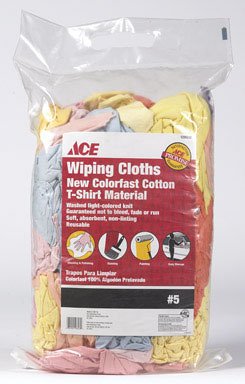 Childrens Toyshop  Sporting Goods : : Ace Colored Wiping Rags (6418BL0510D-ACE)