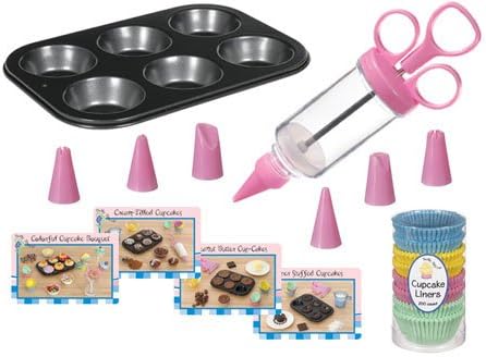 Children's professional quality Cutie Cupcake Baker Set *Perfect Gift Idea*