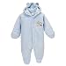 Classic Pooh Newborn Button Front Pram Blue