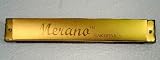 Merano CHA24 Key of C 24 Hole Harmonica - Golden