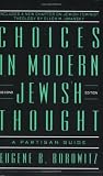 Choices in Modern Jewish Thought: A Partisan Guide