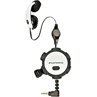 Plantronics MX303-N1 Retractable Mobile Headset with Nokia Specific 2.5mm Plug - White/Black