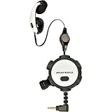 Plantronics MX303-N1 Retractable Mobile Headset with Nokia Specific 2.5mm Plug - White/Black