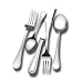 image and picture of International Silver Royal Bead 80-Piece Flatware Set, Service for 12