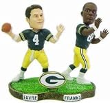 Green Bay Packers Favre & Franks Forever Collectibles Bobble Mates