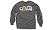 Costa Del Mar Castaway Long Sleeve T-Shirt Charcoal Size Large