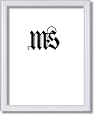 8.5x11 / 8.5`` x 11`` Frame for Picture Photo or Diploma, Solid Wood, White, style #602