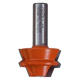 CMT 855.505.11 2 Piece 22-1/2 Degree Sommerfield Lock Miter 1/2-Inch Shank Router Bit Set