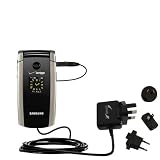 International Wall / AC Charger for the Samsung Gleam - Gomadic Brand w/ TipExchange Technology