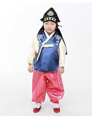 Apparel: Korean hanbok boys baby traditional costumes 1 AGE brithday hb35 (4 ages) - hanbok store